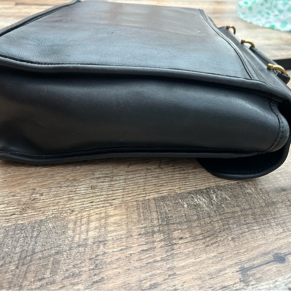 Vintage Coach 5266 Beekman Black Leather Briefcase - Picture 16 of 17